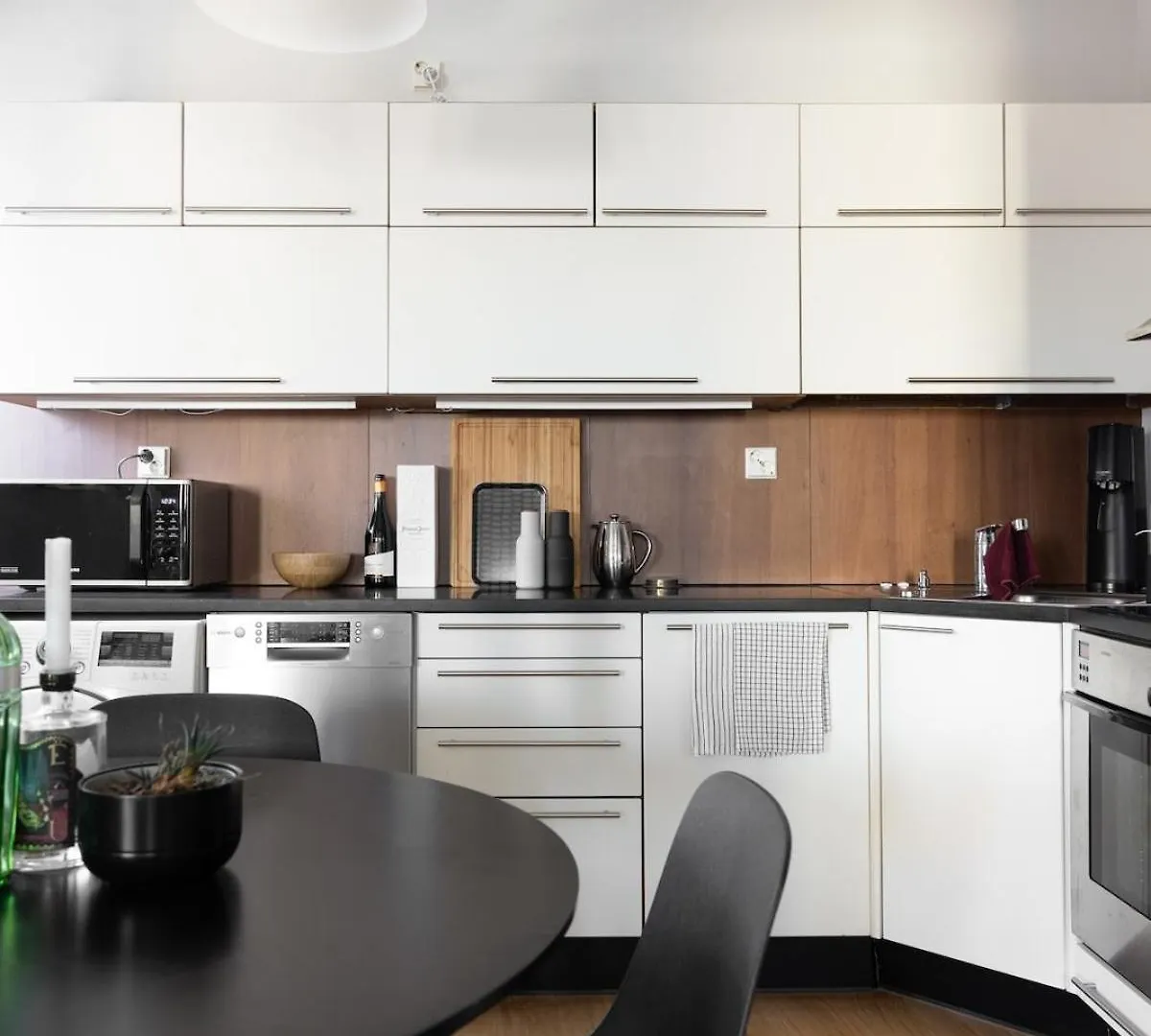 A Studio Apartment With Workspace Helsinki Finland