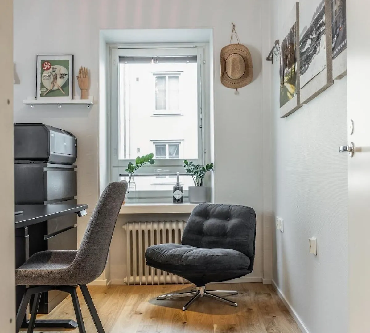 A Studio Apartment With Workspace Helsinki Finland