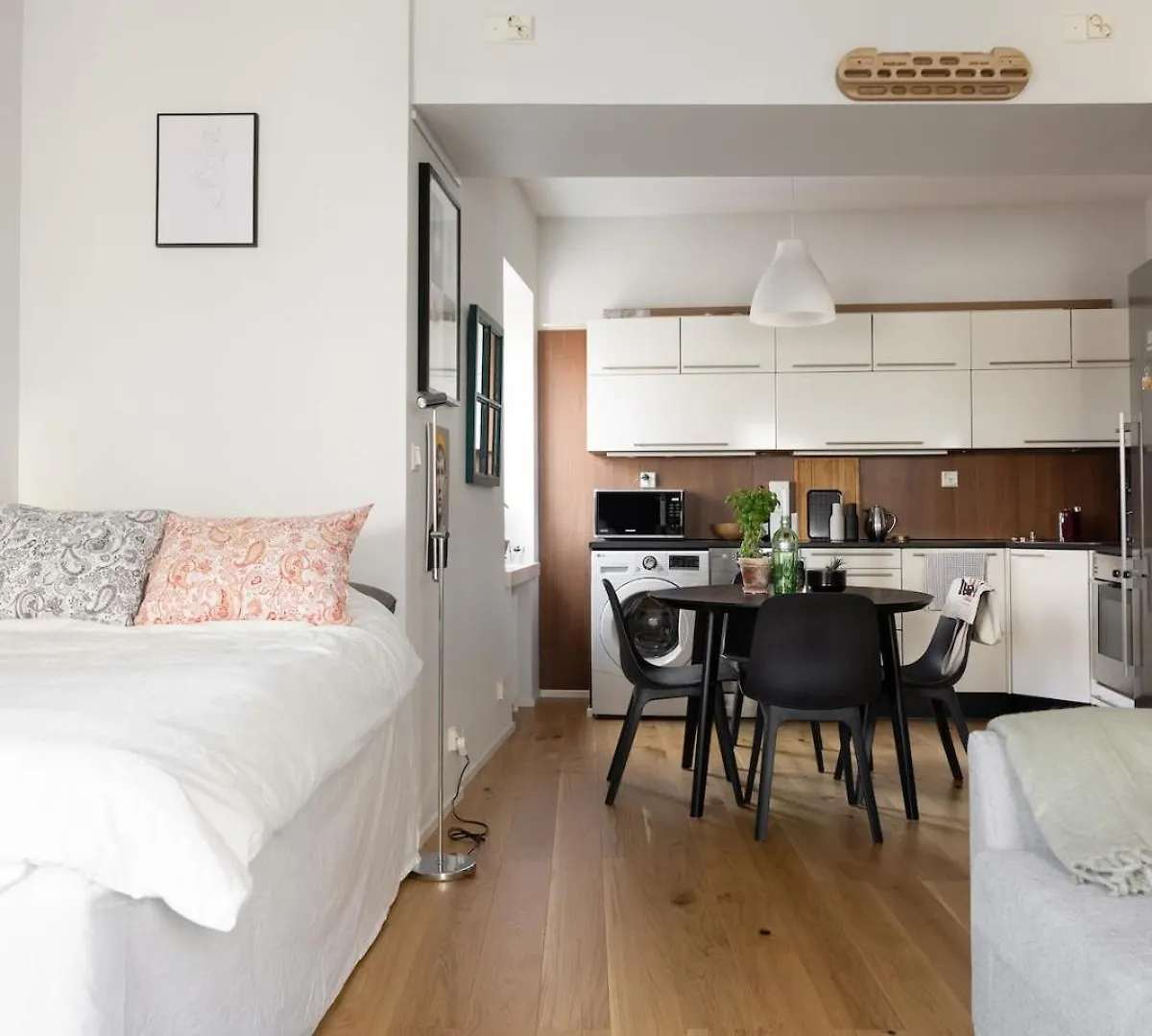 A Studio Apartment With Workspace Helsinki